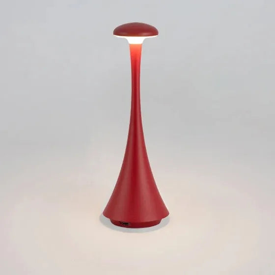 lampe flamme douce rouge