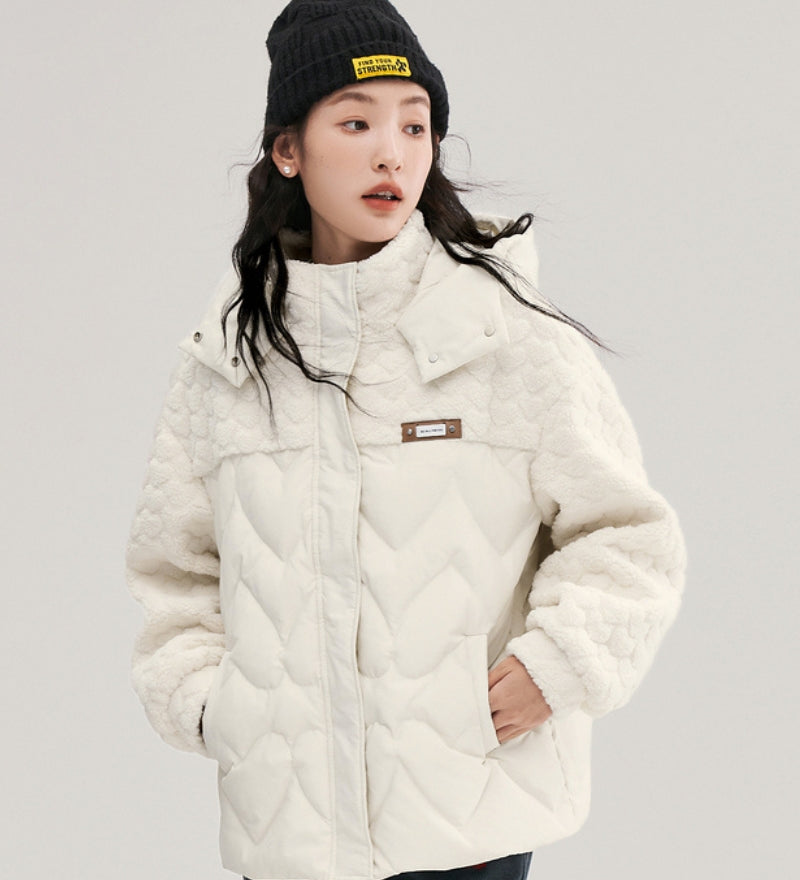 Manteau blanc cassé femme Pilou Pilou