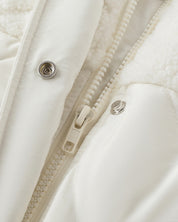 manteau blanc cassé femme zara