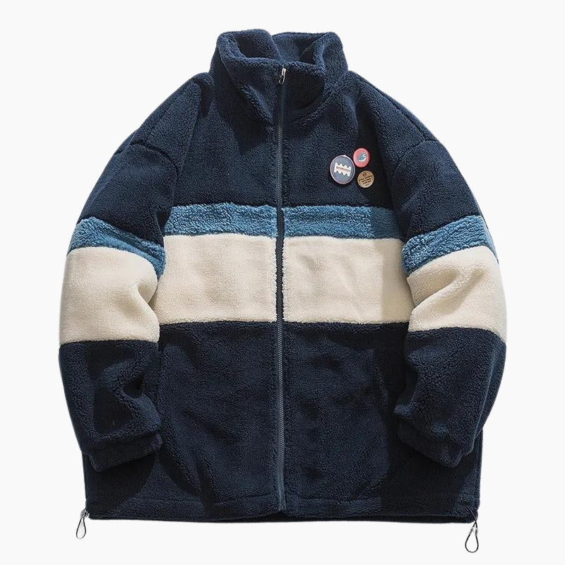 Manteau oversize homme Pilou Pilou, manteau homme oversize