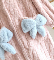 manteau peignoir laine de Pilou pilou
