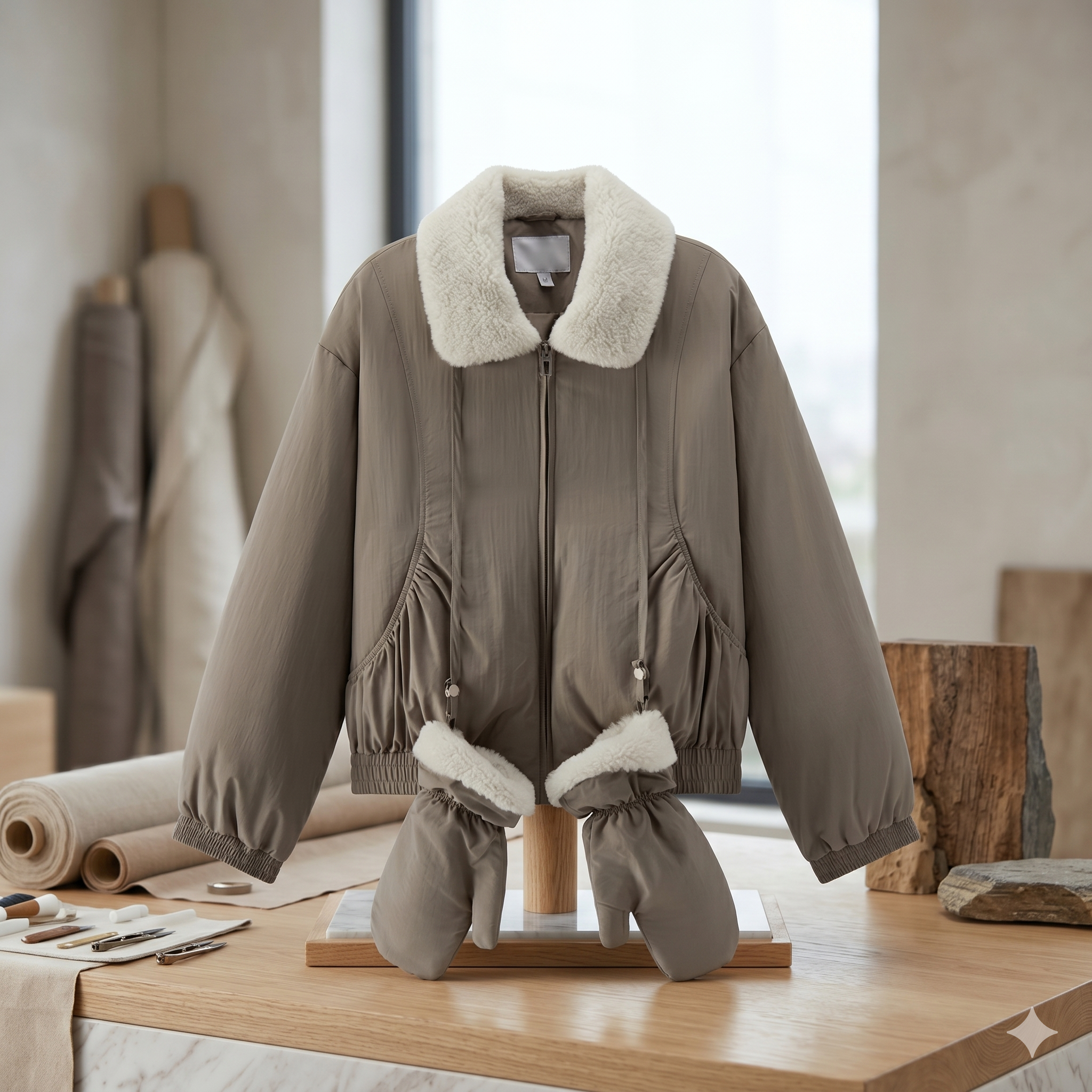 manteau polaire femme style rétro chaud et confortable