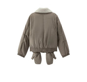 manteau polaire vintage femme coupe rétro tendance hiver