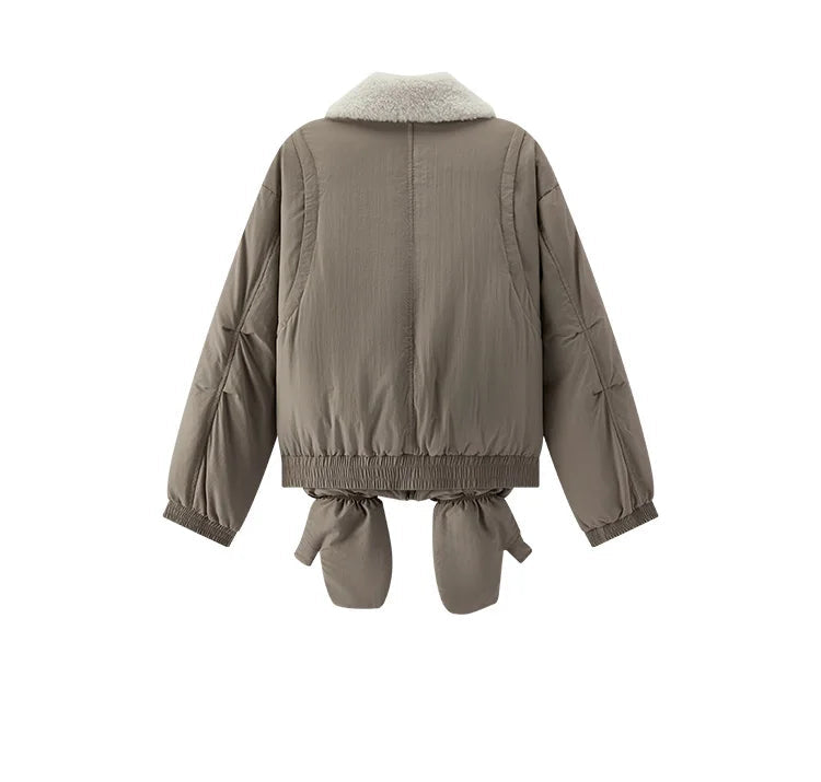 manteau polaire vintage femme coupe rétro tendance hiver