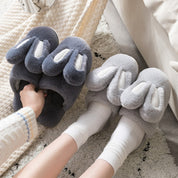 pantoufle lapin femme