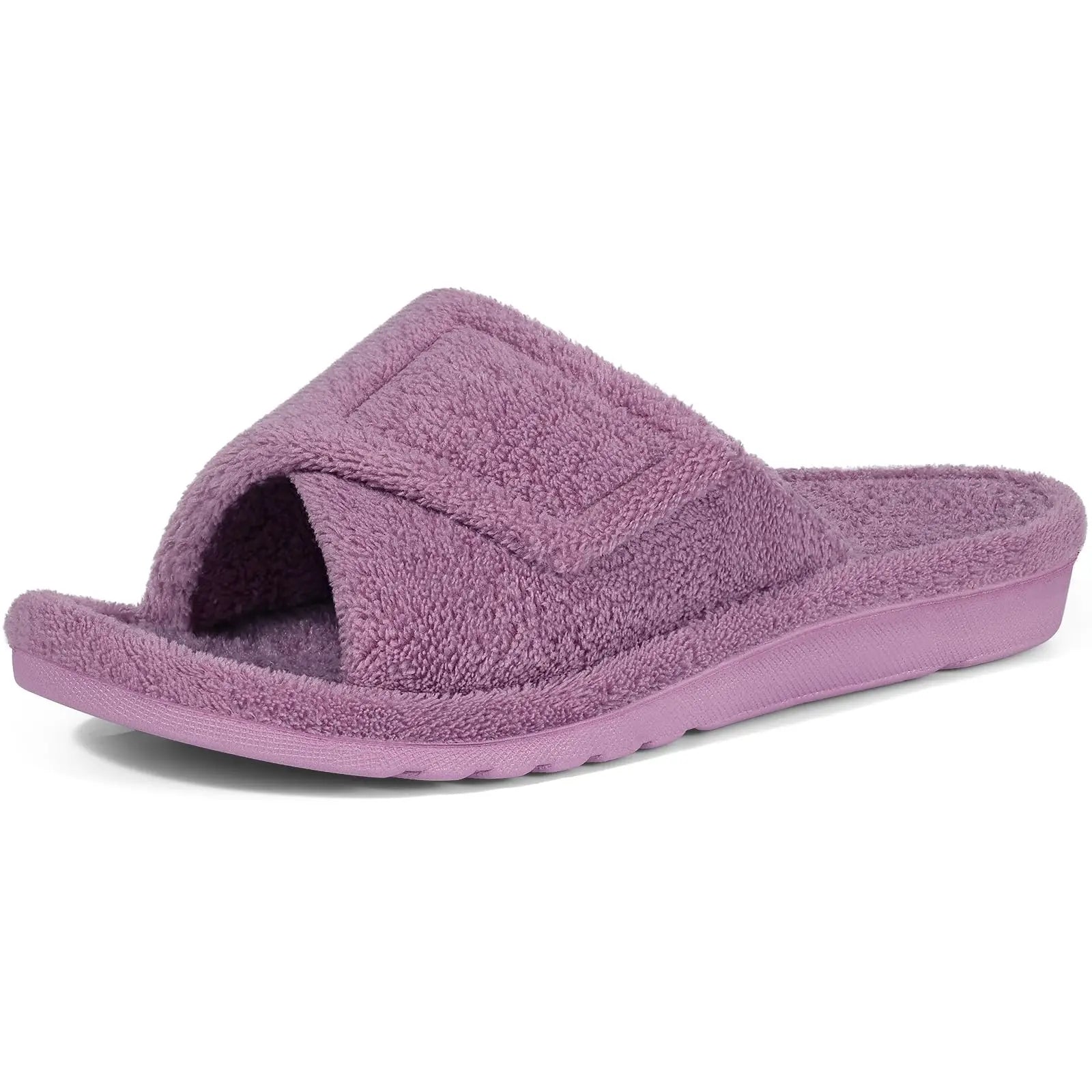pantoufles pilou pilou antidérapant violet