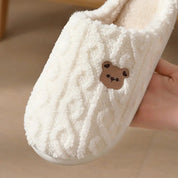 pantoufles pilou pilou nounours homme et femme