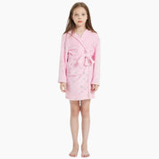 Peignoir style licorne en matière Pilou Pilou polaire pour ado fille