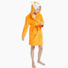 Peignoir de bain style renard en matière Pilou Pilou polaire pour fille