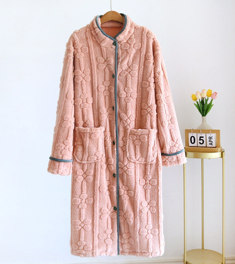 Peignoir femme polaire