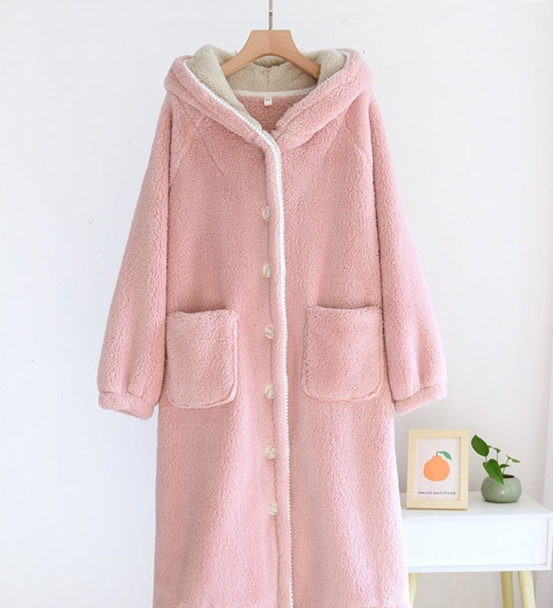 peignoir femme microfibre extra doux 