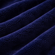 peignoir homme cocooning bleu marine