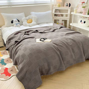 plaid estival confortable pour chambre lumineuse