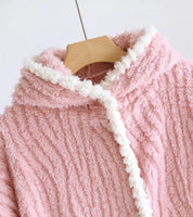 poncho polaire gifi
