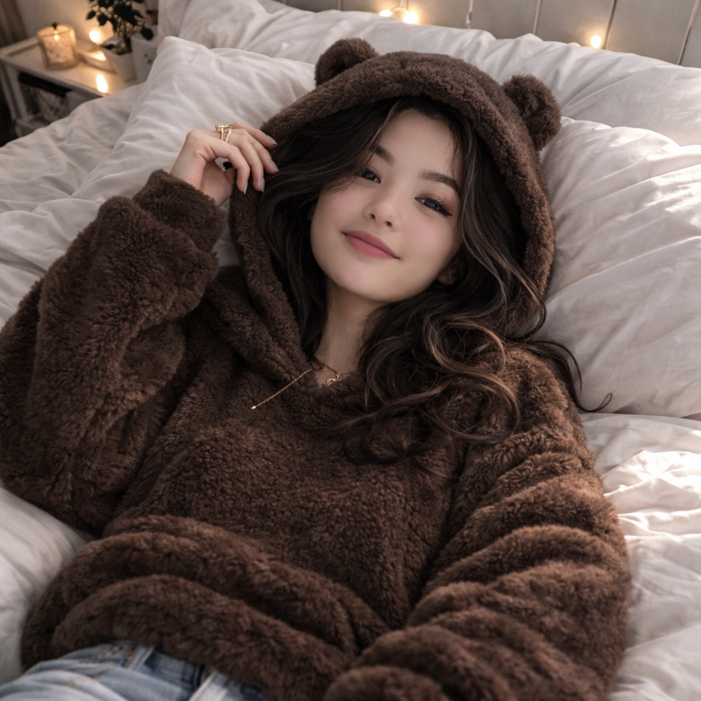 pull pilou pilou femme lapin doux et chaud