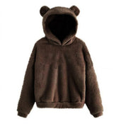pull pilou pilou femme marron lapin 