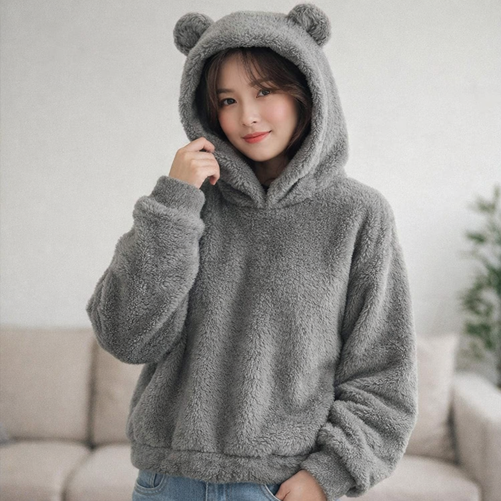 pull pilou pilou mignon tenue cocooning femme