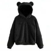 pull pilou pilou noir oreilles lapin