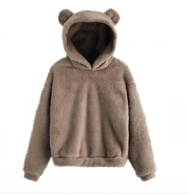 pull pilou pilou original oreilles de lapin marron