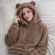pull pilou pilou original oreilles lapin doux et chaud