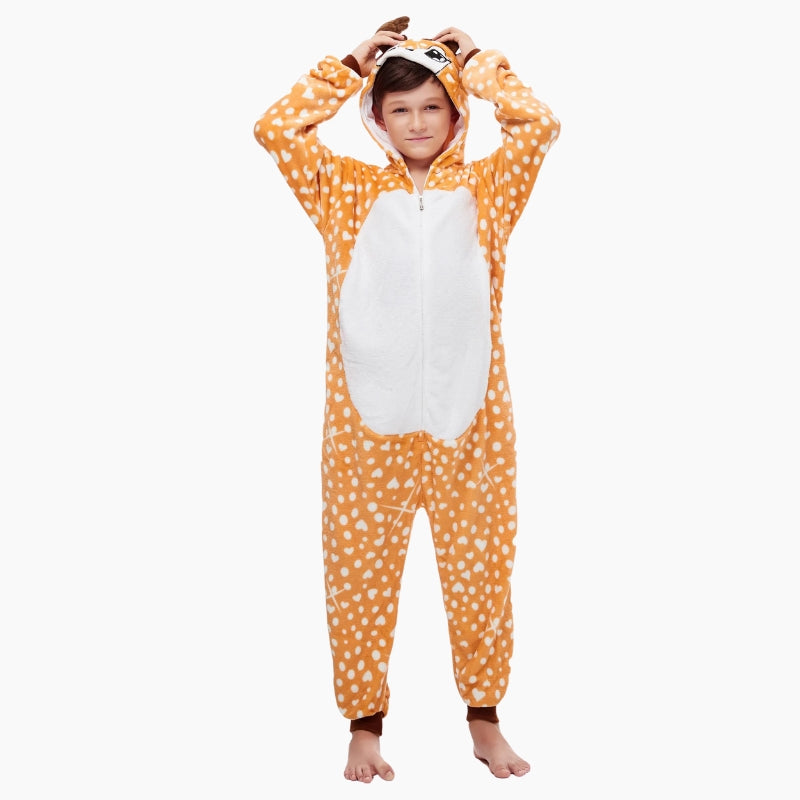 Pyjama combinaison garcon renne