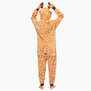 Pyjama combinaison garcon style renne en matière polaire