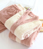 Pyjama couleur crème en fourrure de Pilou Pilou