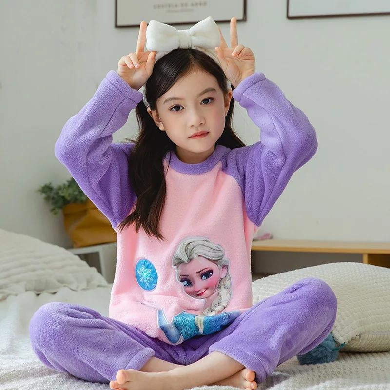 Pyjama reine des neiges Pilou Pilou, pyjama reines des neiges, reine des neiges pyjama