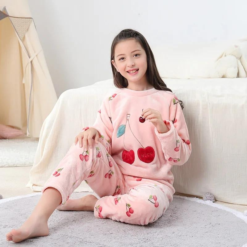 Pyjama velours fille