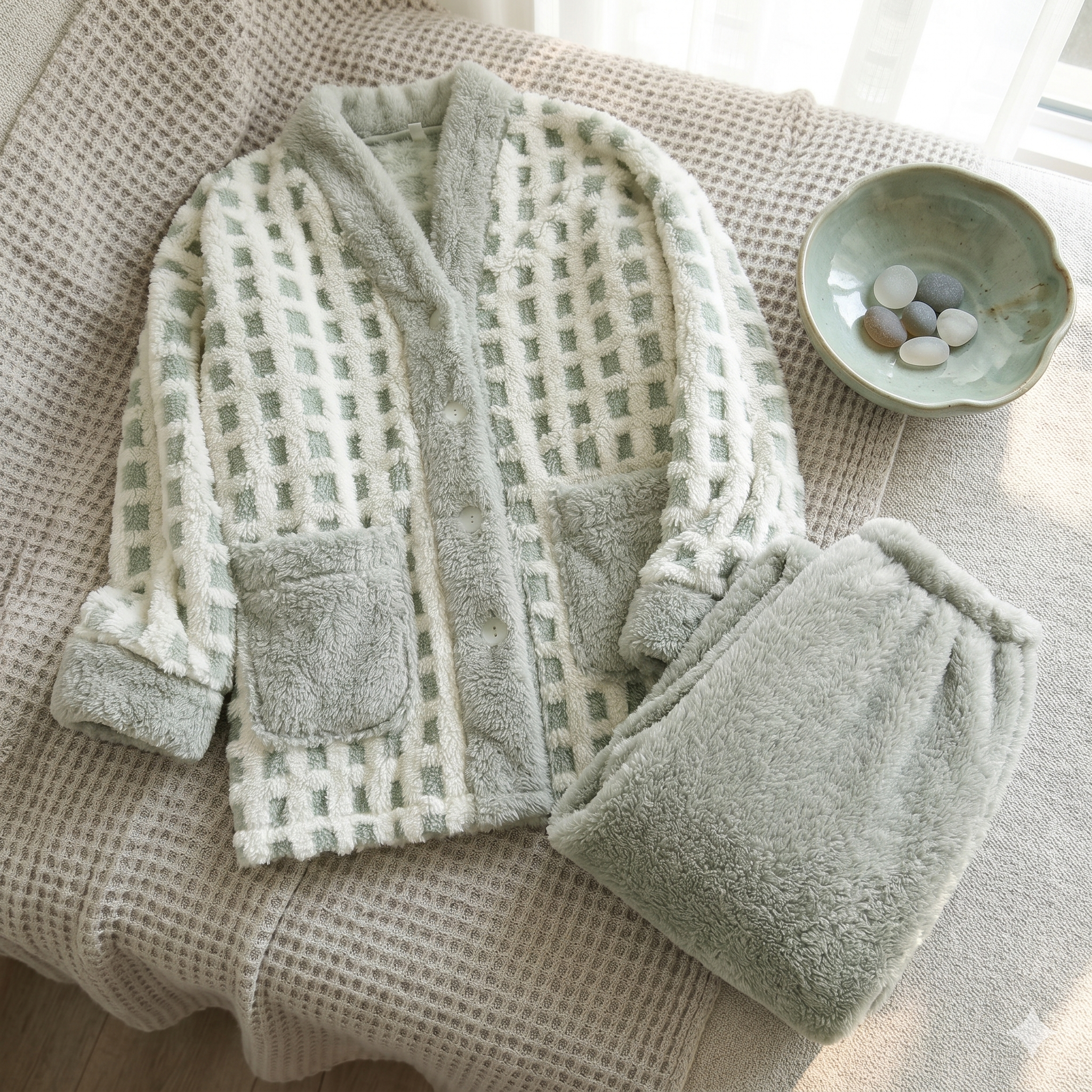 pyjama boutonné femme pilou pilou cosy