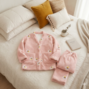 pyjama femme pilou pilou 2 pièces rose
