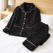 pyjama homme éponge noir confortable