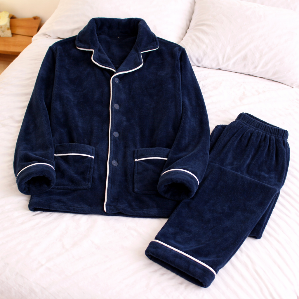 pyjama homme hiver flanelle confortable