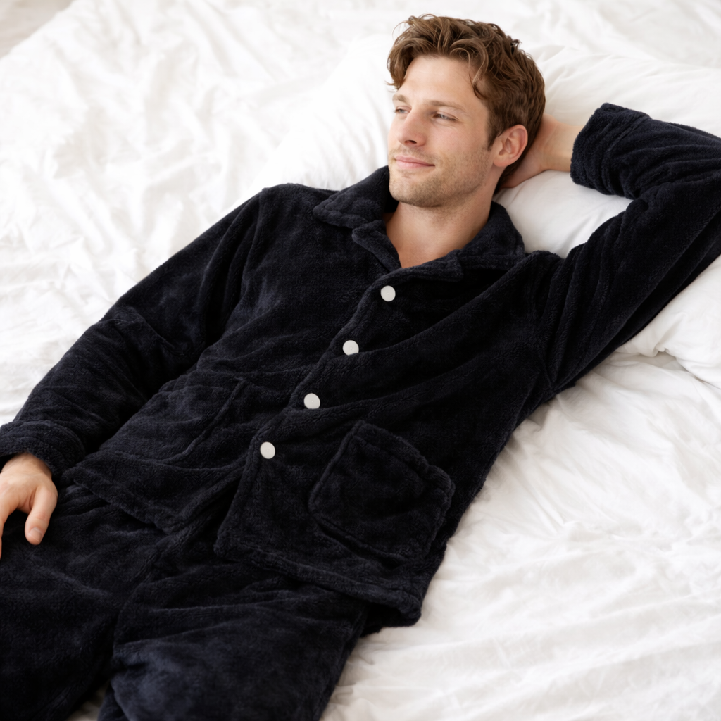 pyjama homme hiver molleton confortable