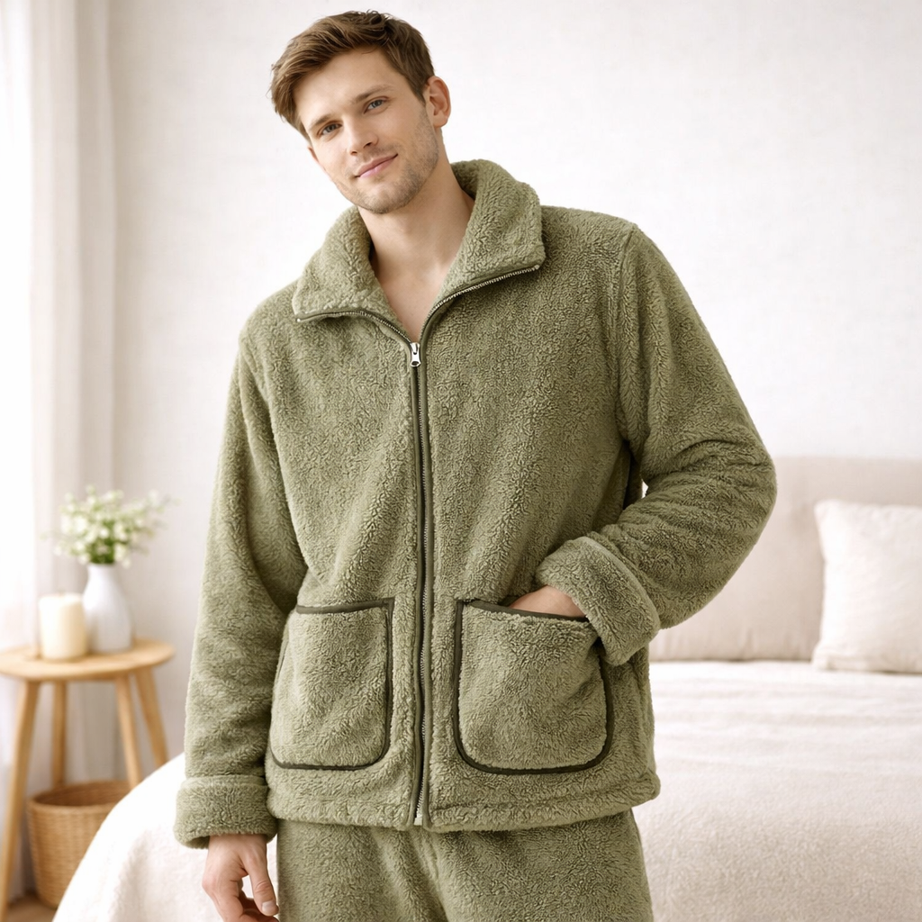 pyjama homme moumoute chaud hiver