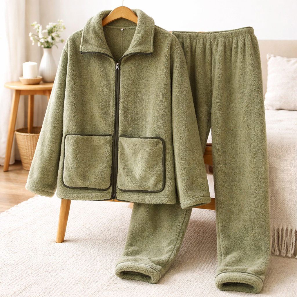 pyjama homme moumoute gris doux