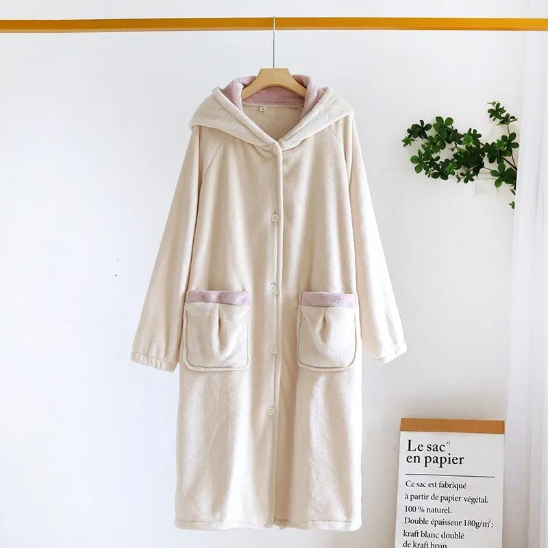 Robe de chambre douillette, robe de chambre femme douillette