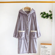 Robe de chambre en éponge