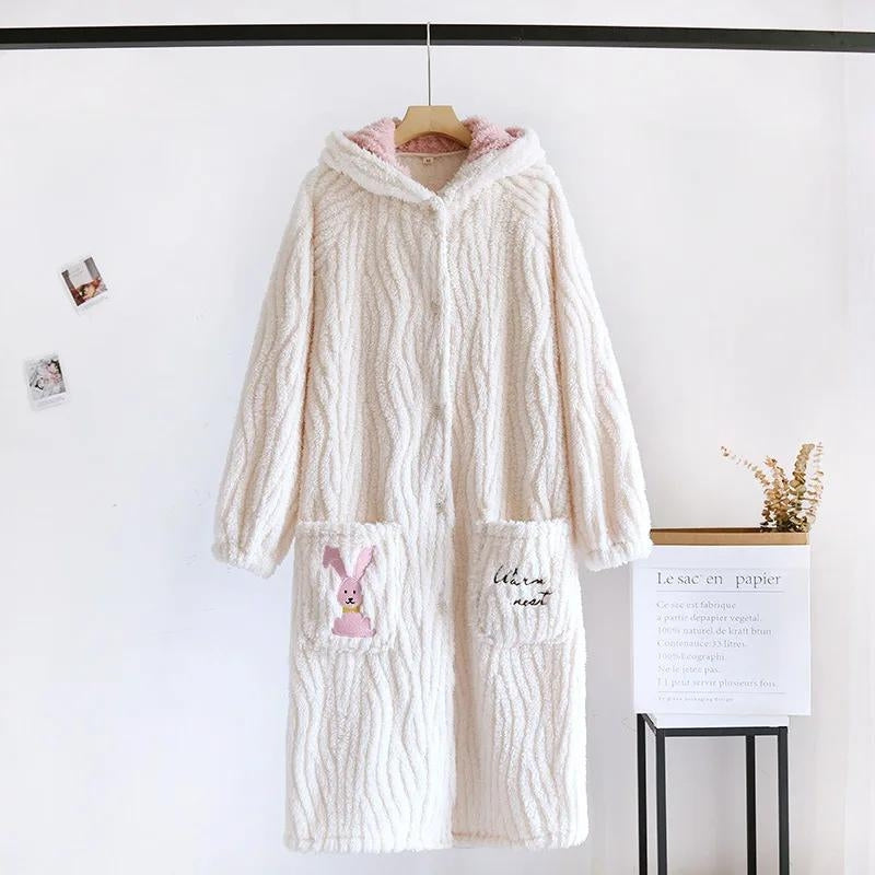 Robe de chambre moelleuse