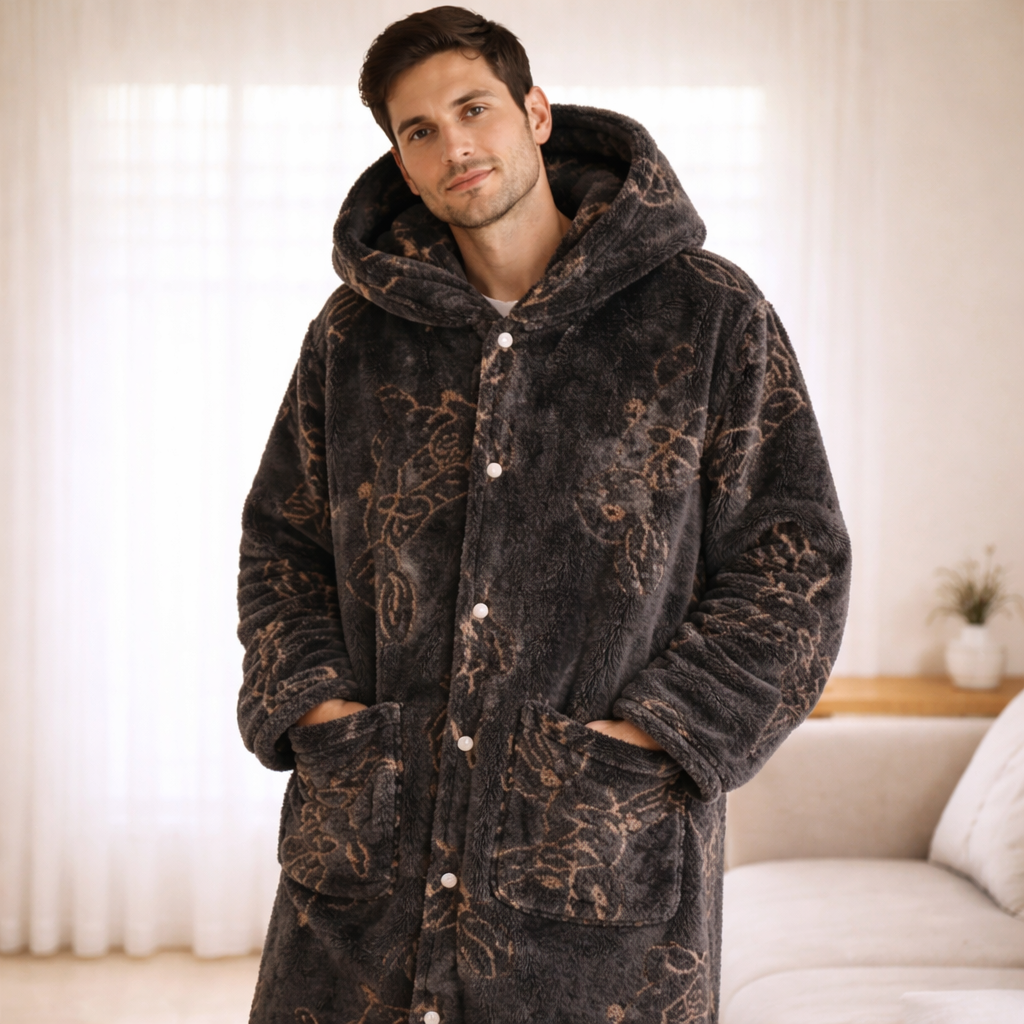 robe de chambre homme originale pilou