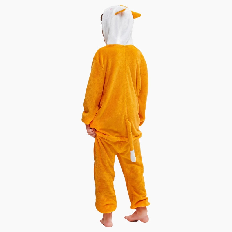 Surpyjama style renard en matière polaire pour garçon