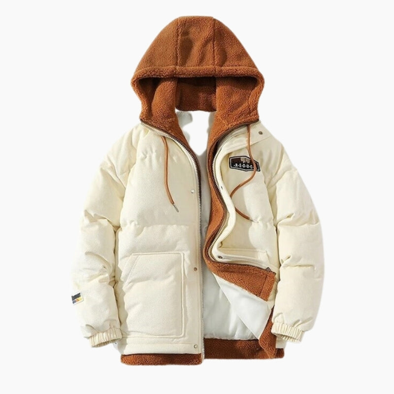 Veste à Capuche En Polaire KouRy Pour Homme - Sweat Zippé Chaud D'Hiver, Style Décontracté - 3