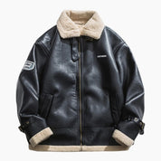 Veste col mouton homme, veste homme col mouton