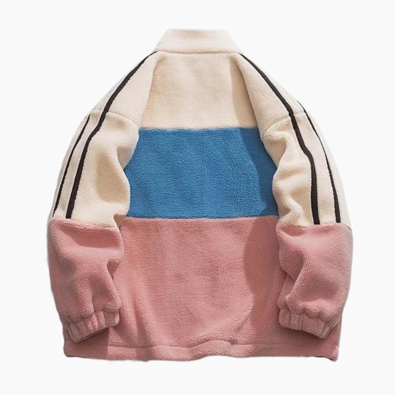 Veste colorée en matière Pilou Pilou pour homme