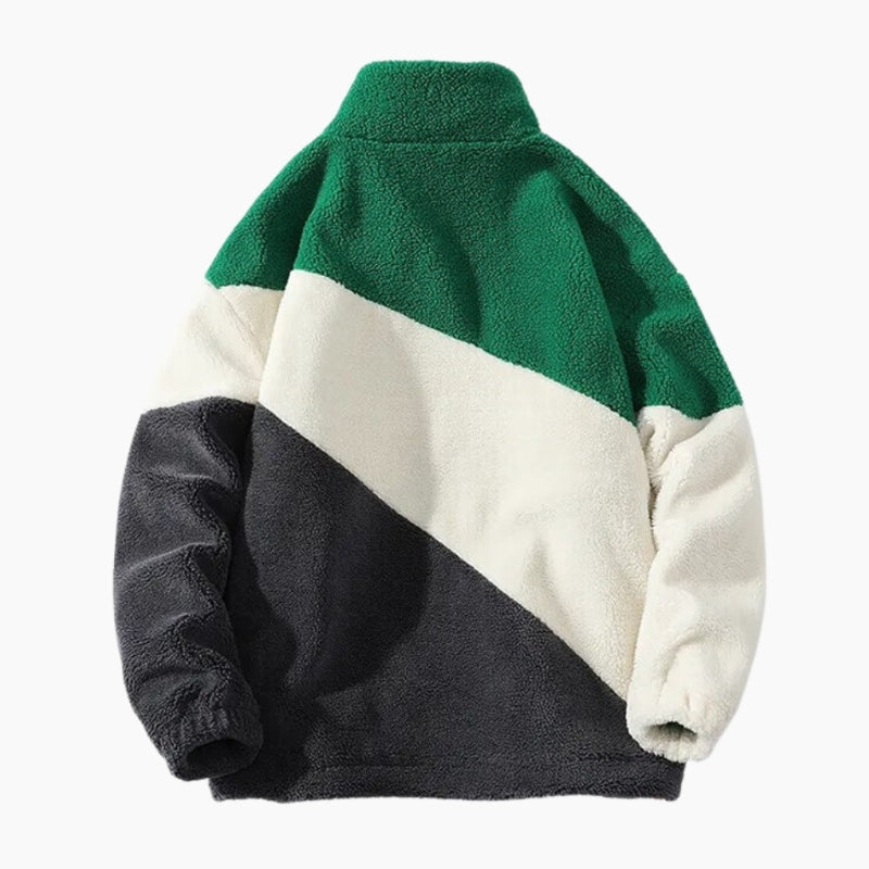 Veste d'intérieur très chaude pour homme en matière Pilou Pilou