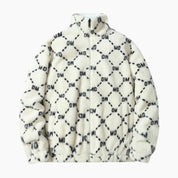 Veste fausse fourrure homme