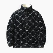 veste en fausse fourrure homme