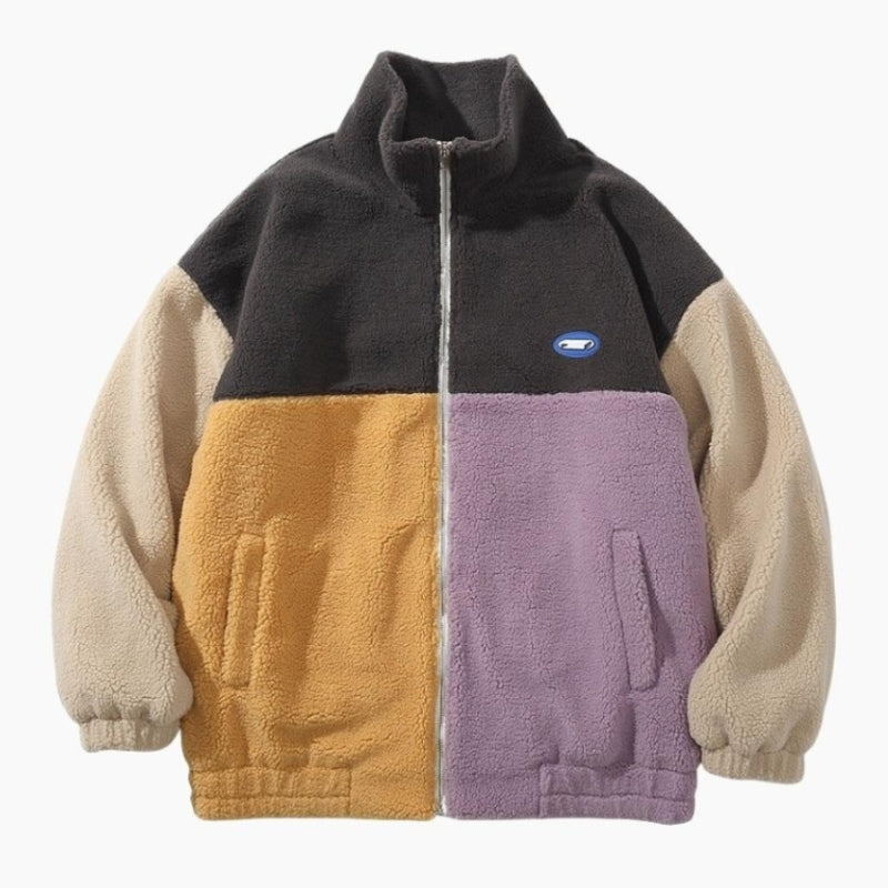 Veste molletonnée homme