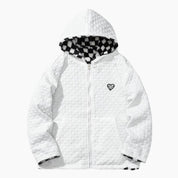 veste polaire à carreaux homme