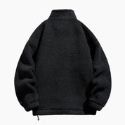 Veste noire style universitaire pour homme en matière Pilou Pilou